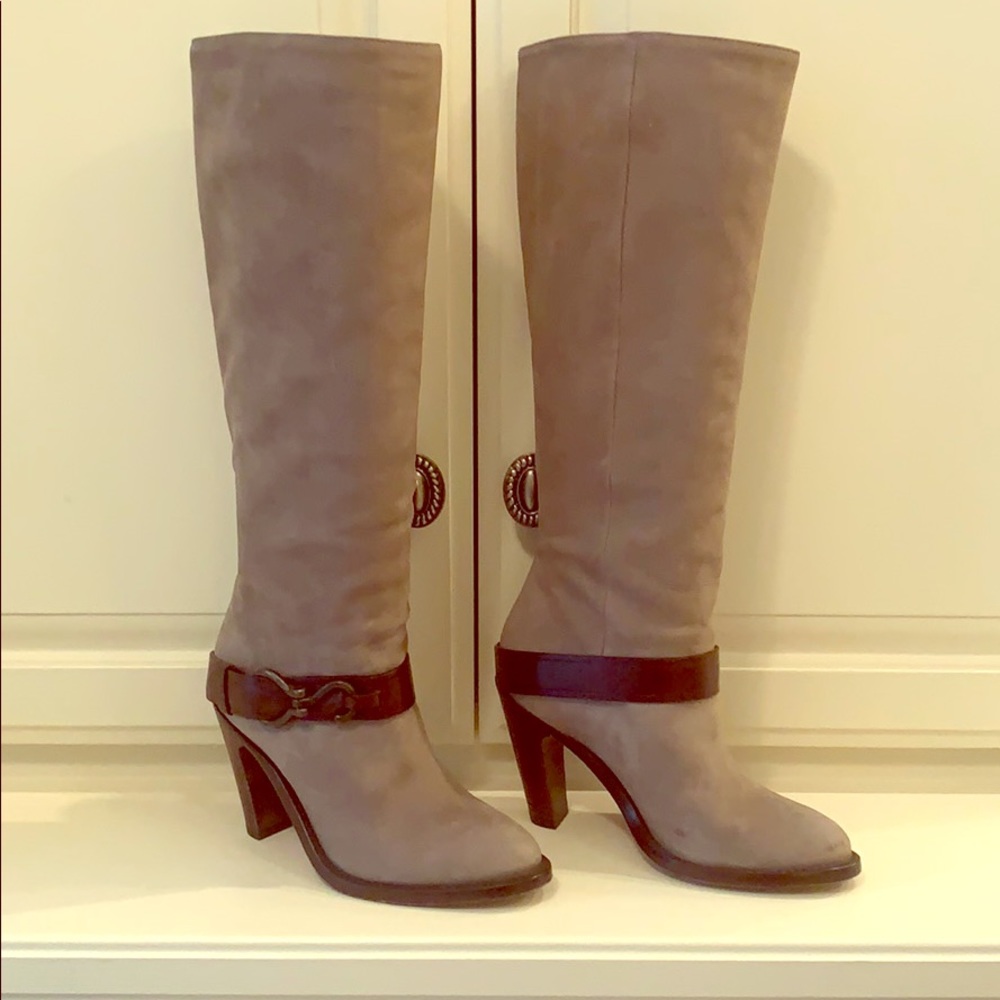Cole Haan NikeAir edition leather boots